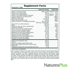 Whole foods blend illustration on Nature's Plus Ultra II Daily packaging