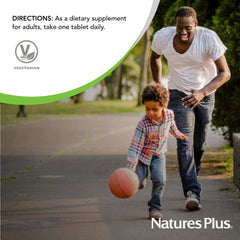 NaturesPlus Ultra II Daily sustained release close up highlighting gradual nutrient release