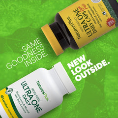 Back label of NaturesPlus Ultra One Daily Iron Free bottle