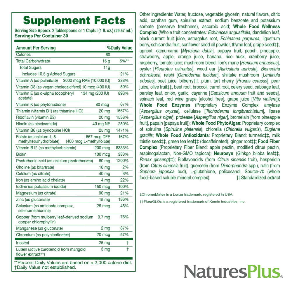 Serving size 30 servings per bottle