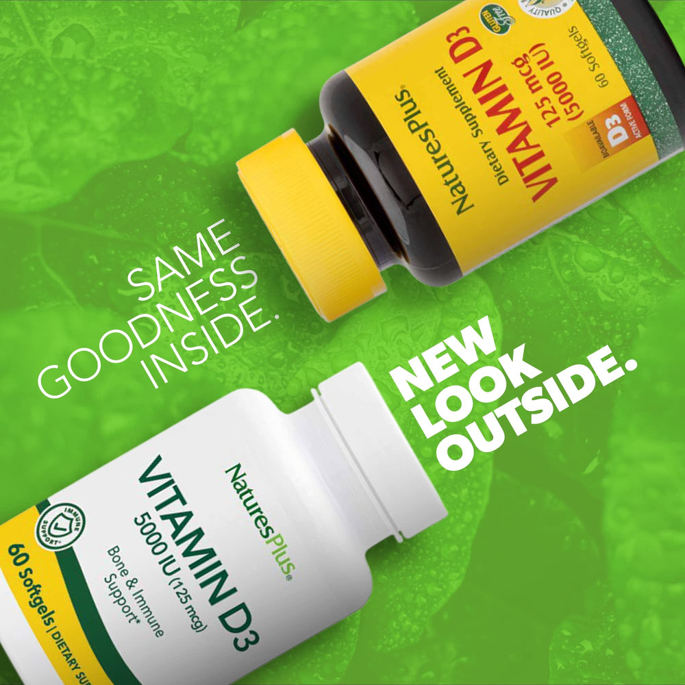 Back label with ingredients and nutrition information