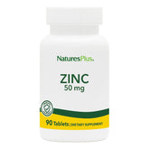 NaturesPlus Zinc 50 mg bottle front label