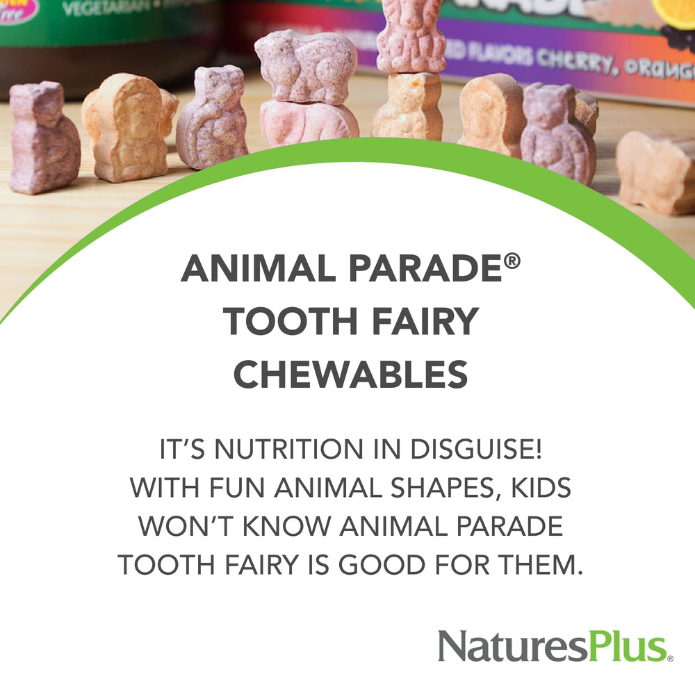 Old and new bottle packaging designs for Tooth Fairy Chewables