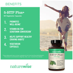 Mood support from 5-HTP and vitamin B6