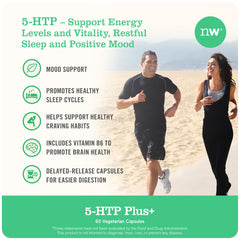 Plant-based vegan 5-HTP sleep aid capsules