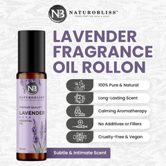 Close-up of NaturoBliss Lavender Roll-On applicator
