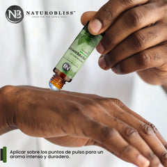Shelf display of NaturoBliss Peppermint Roll-On 10 ml