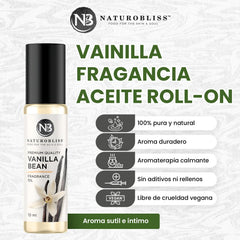 10 ml NaturoBliss Vanilla perfume bottle with cap