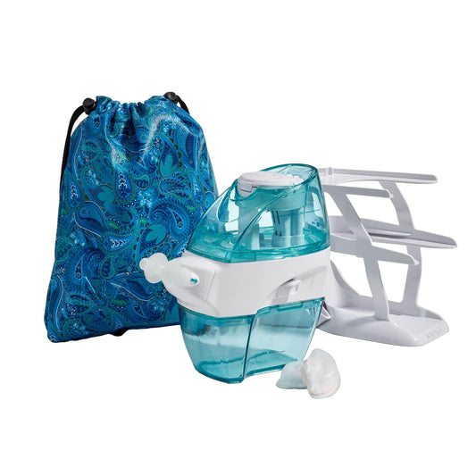 Navage Deluxe Bundle nose cleaner for quick, drug-free nasal rinsing.