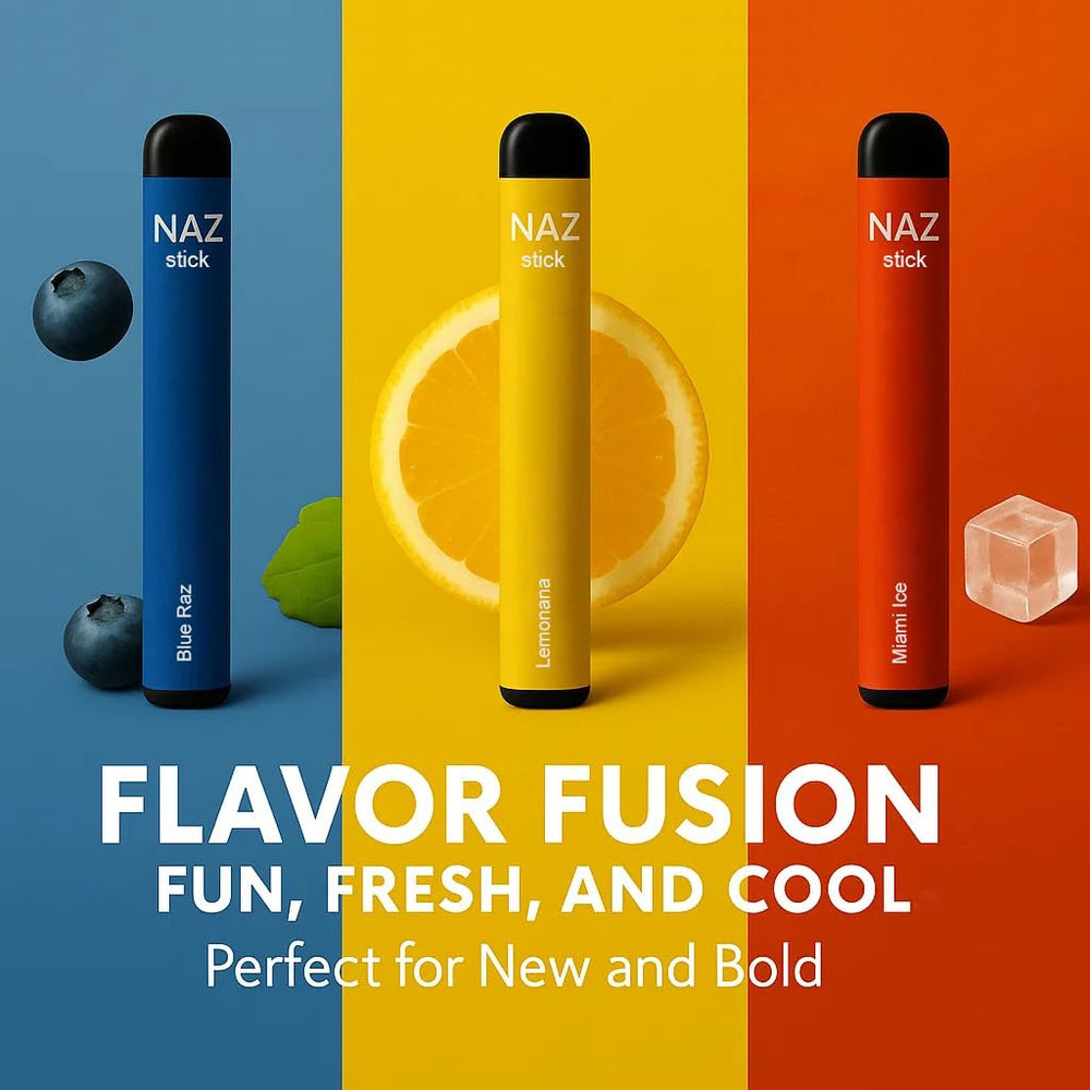 Open packaging showing Naz Menthol Inhaler