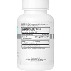 NBI Osteo-MK4 label showing vitamin D and K2 details
