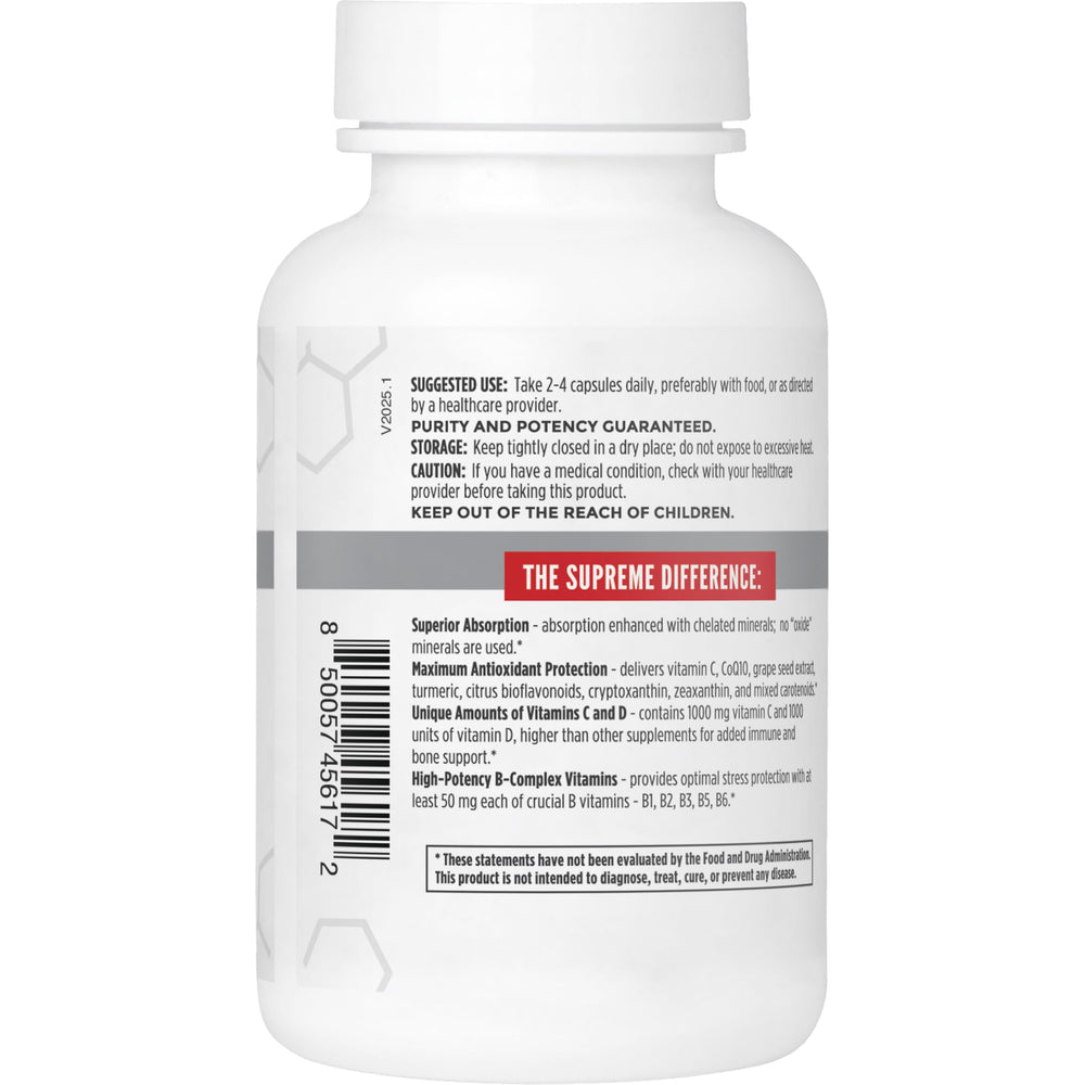 NBI capsules pouring into palm showing serving size and convenient daily use