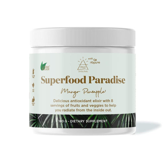 Packaging of nbpure Earthy Andy Superfood Paradise - Mango Pineapple