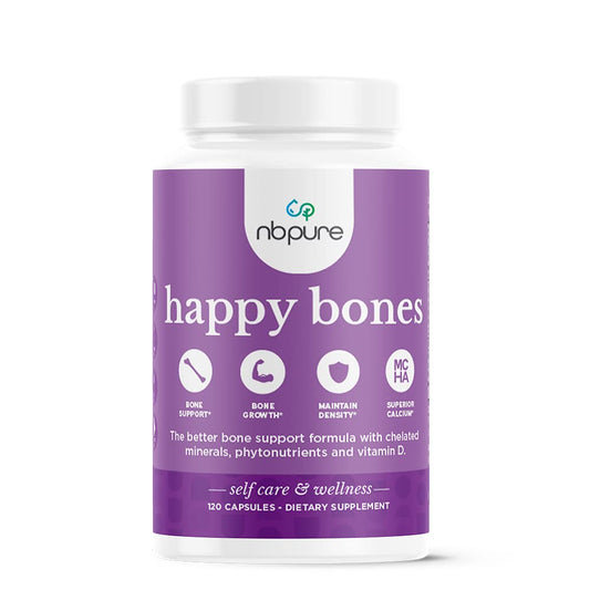 Hero image of nbpure Happy Bones 120-capsule bottle