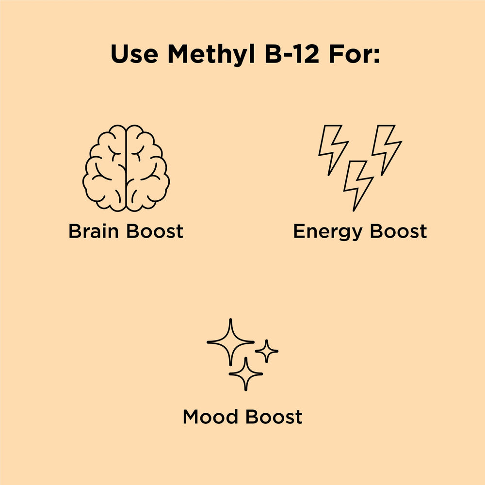 Person using nbpure Methyl B12 Spray