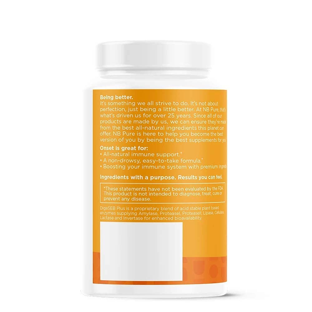 Product on neutral background with label details