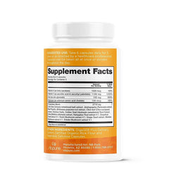Plant-based, non-GMO immune support ingredients montage