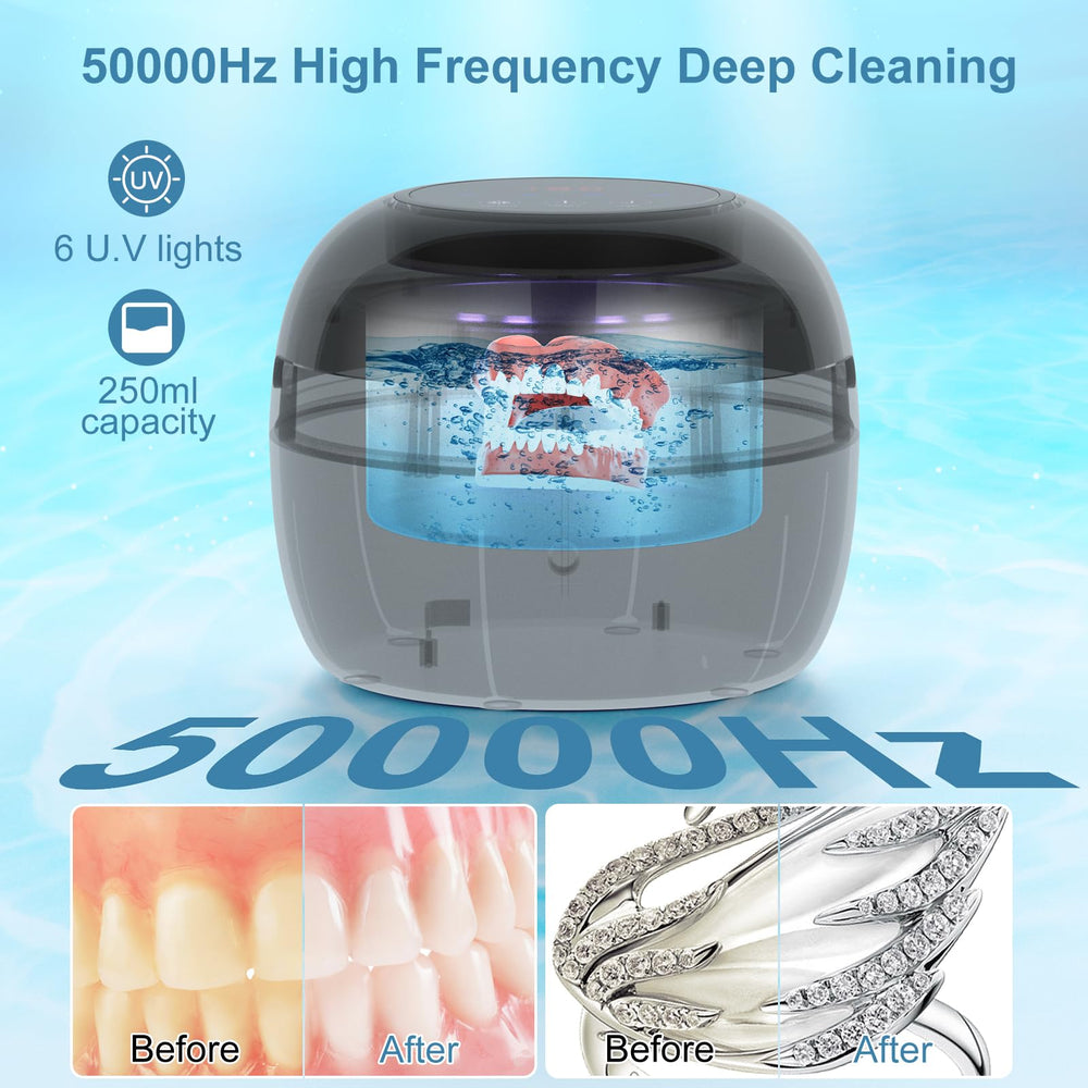 Cleaner with display and control panel