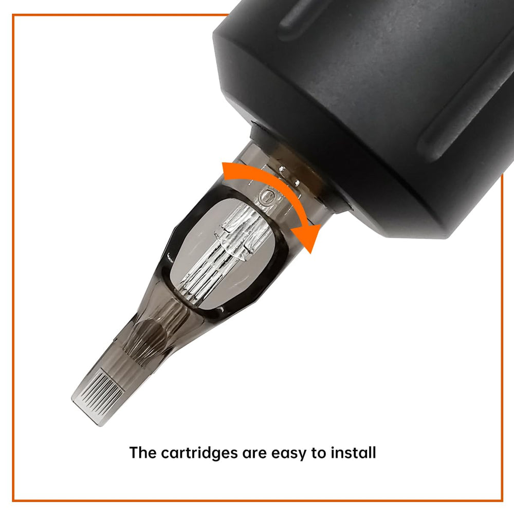 Needlehouse 0.35mm diameter cartridge for consistent ink flow and saturation.
