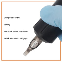 Magnum close-mouthed tip design improves ink uptake and stroke stability