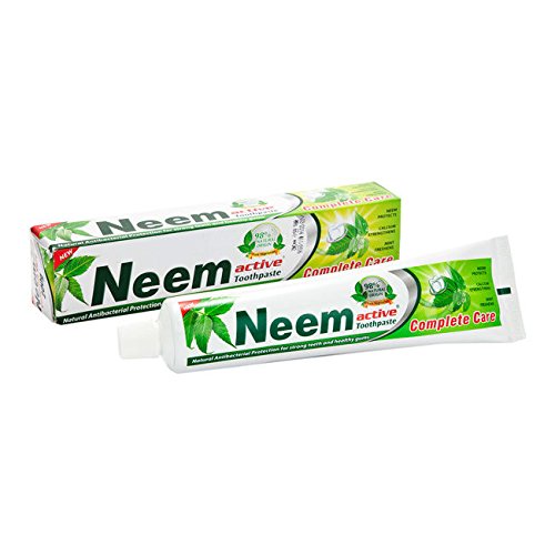 Neem Active Toothpaste 2 x 200 g pack with mint label