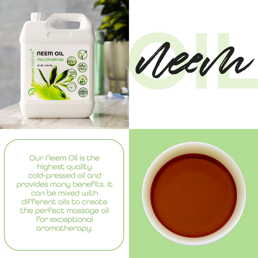 Neem oil for cosmetics and essential oil blending