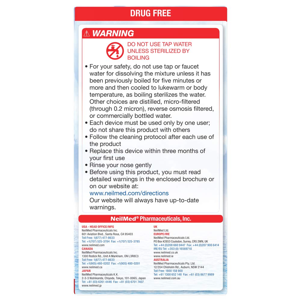 NeilMed Sinugator drying after use supports hygienic maintenance.