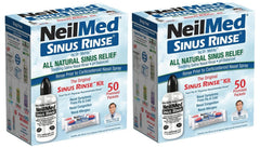 NeilMed Sinus Rinse bottle 8oz for smooth, low-pressure nasal irrigation at home