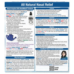 NeilMed premixed packets support allergy-related congestion relief and nasal hygiene
