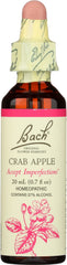 Nelson Bach Original Flower Remedies Crab Apple Accept Imperfections bottle, 0.7 fl oz (20 mL)