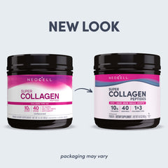 NeoCell collagen ingredients label showing types 1 & 3