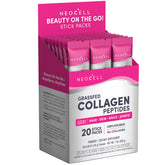 Front view of NeoCell Super Collagen Peptides stick-pack packaging