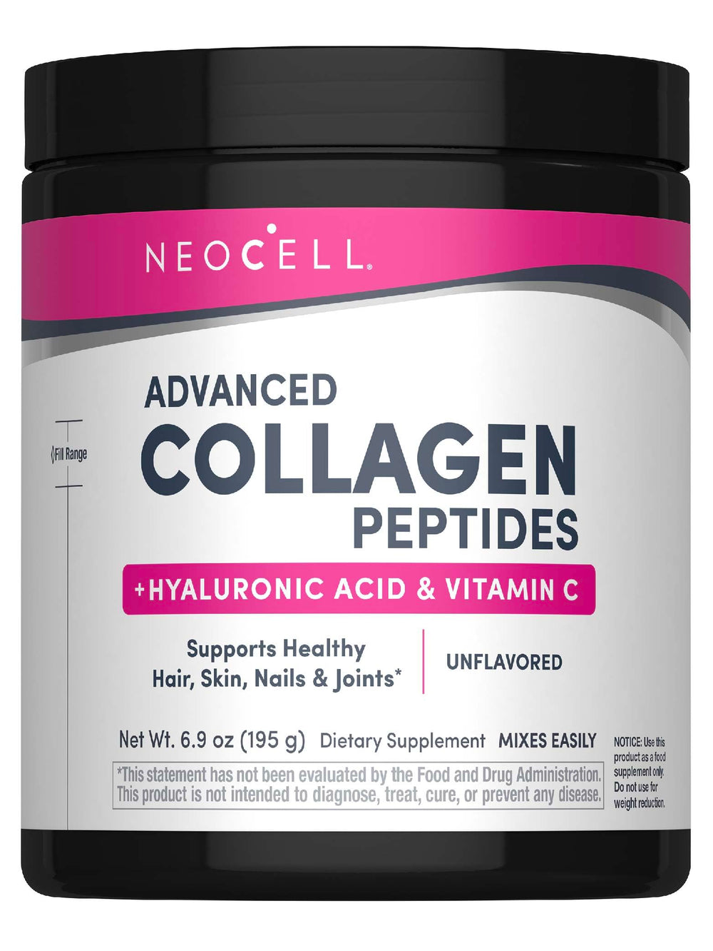NeoCell Super Collagen Plus 6.9 oz canister