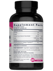 Close-up of hydrolyzed collagen peptides for skin support