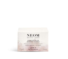NEOM Complete Bliss wax close-up shows natural formulation.