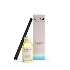 NEOM Real Luxury Reed Diffuser Refill 100ml Lavender, Jasmine & Sandalwood bottle
