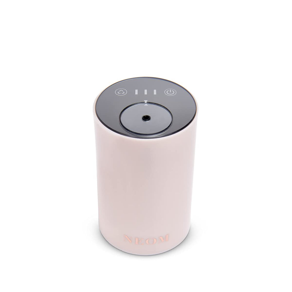 NEOM Wellbeing Pod Mini gift-ready packaging highlighting wellbeing
