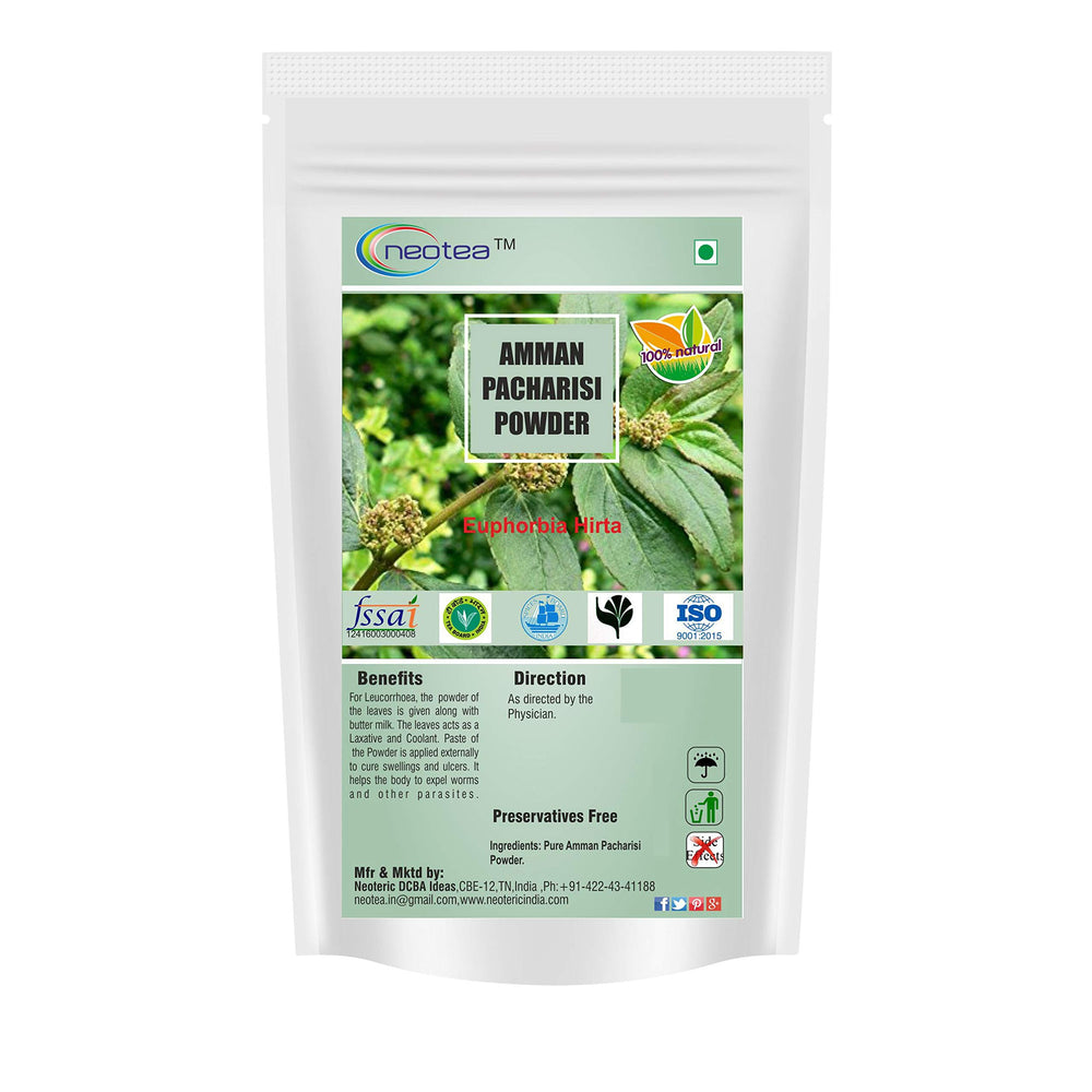 Neotea Organic Euphorbia Hirta Powder – Amman Pacharisi 300g