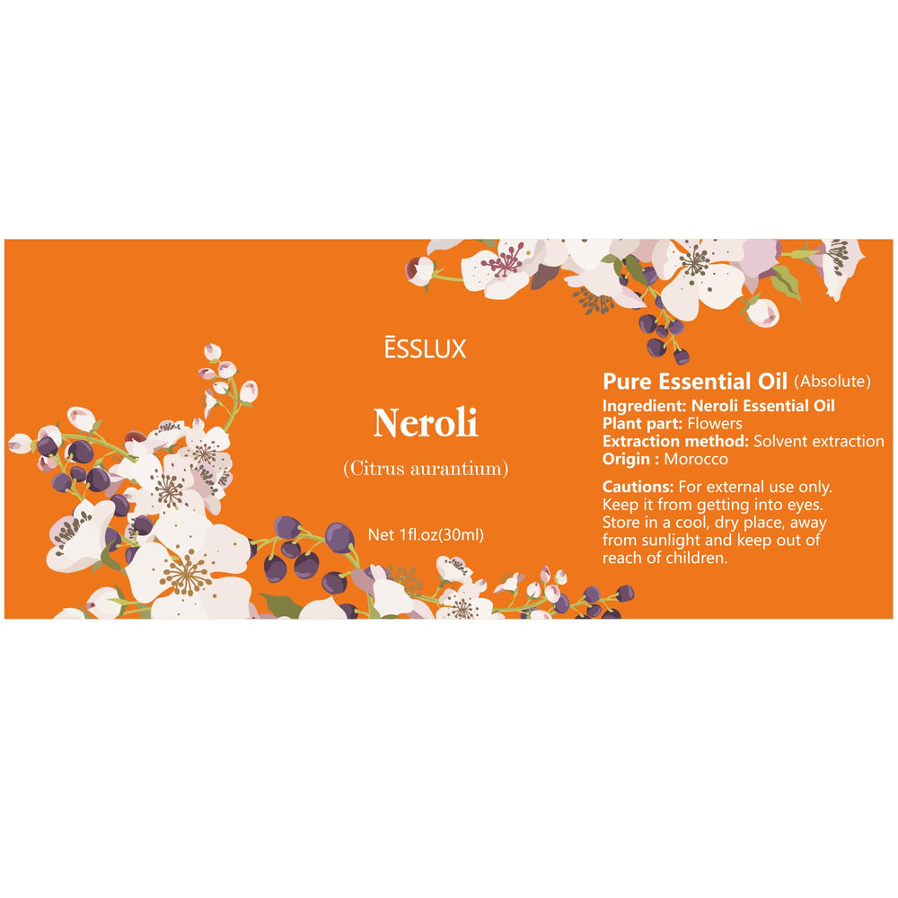 Neroli essential oil used in perfume formulation