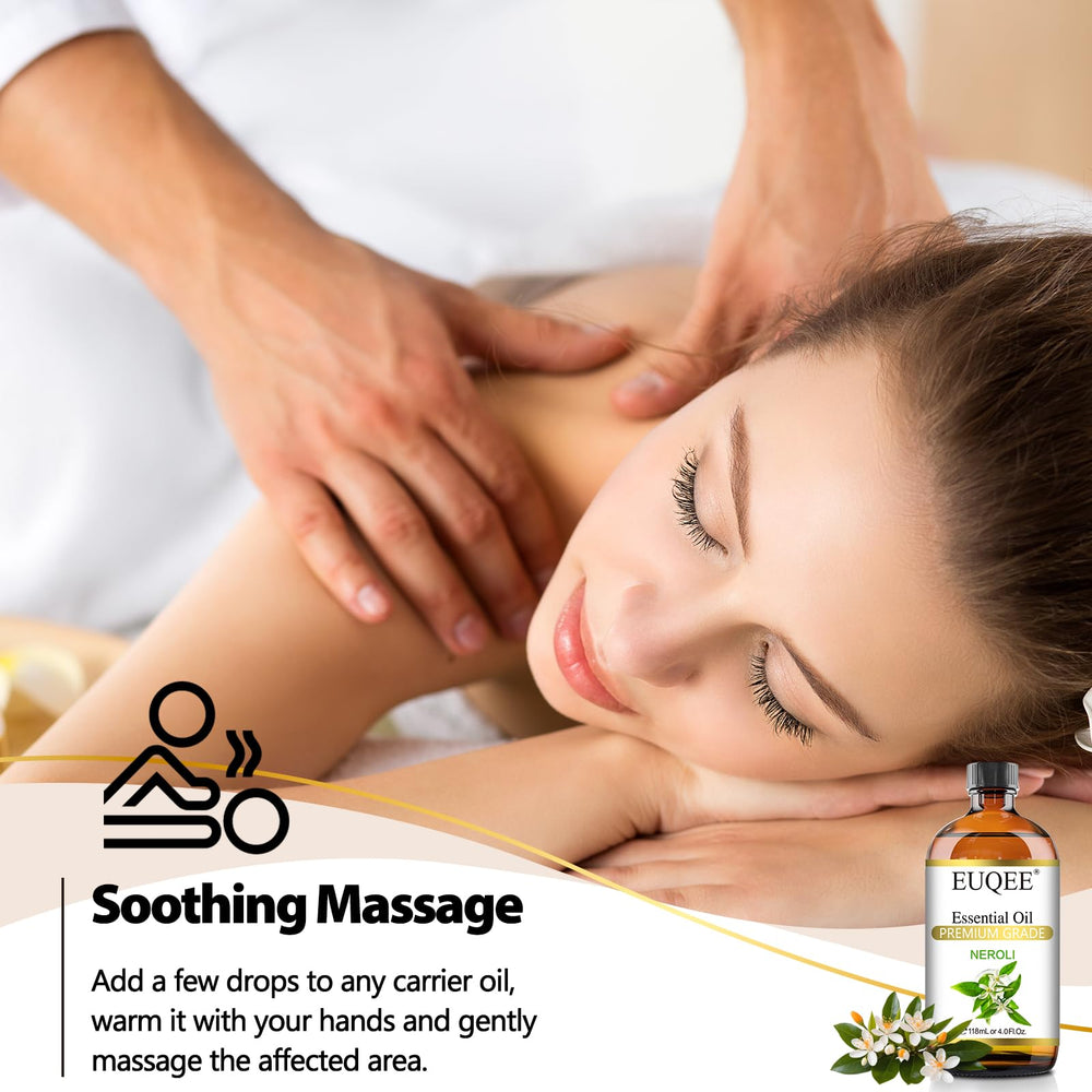 Neroli essential oil for skincare and massage