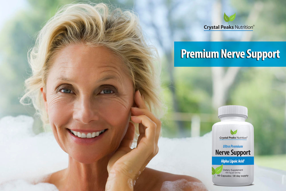 Raw ingredients for ALA nerve support formula