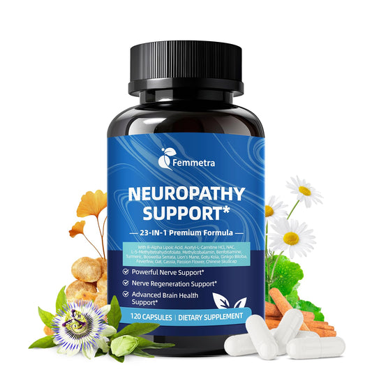 Nerve & Peripheral Neuropathy Support supplement bottle