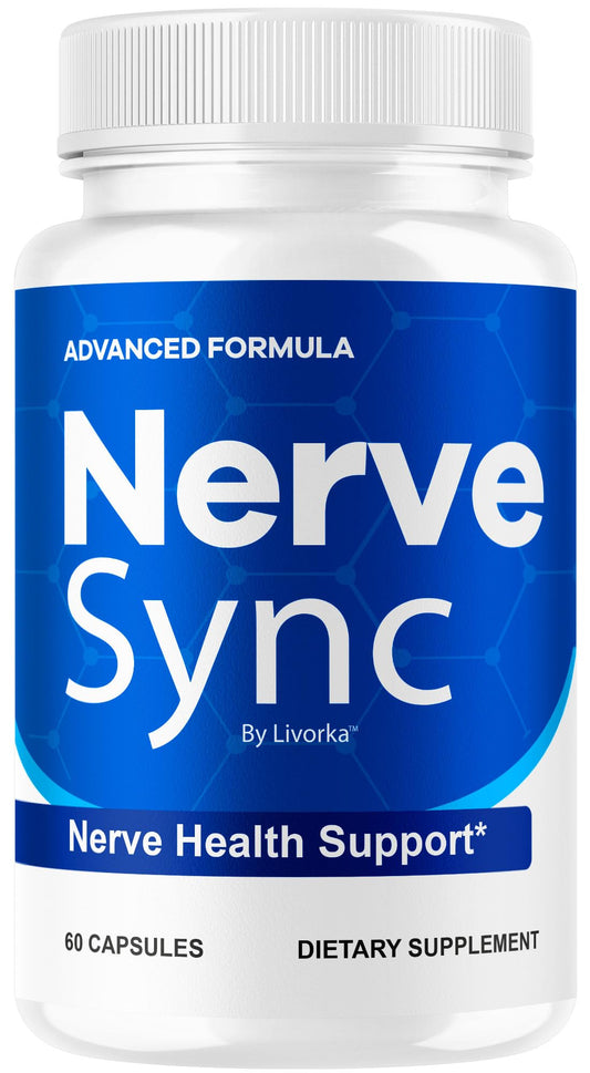 Nerve Sync Capsules bottle close-up