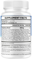 Nerve Sync Capsules with 60-count bottle on white