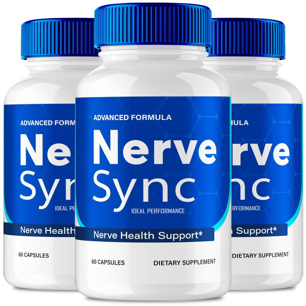Nerve Sync Capsules bottle front view