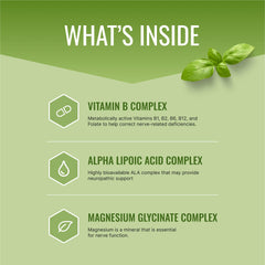 Nervprin formula showing Corydalis and Boswellia Serrata ingredients