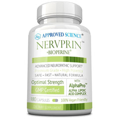 Nervprin nerve support supplement front label