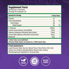 Product package with barcode and nutrition facts