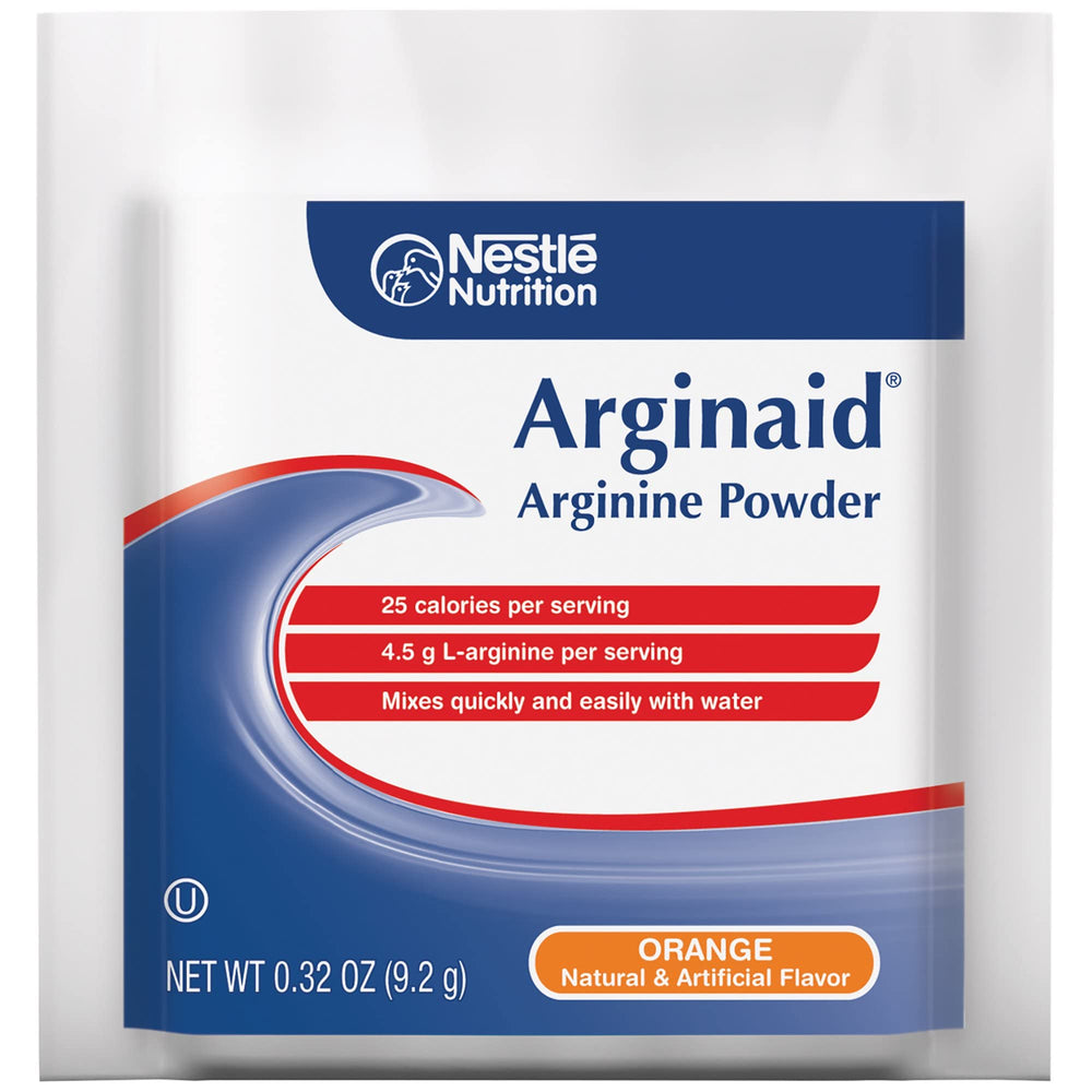 Nestle Arginaid Orange box front