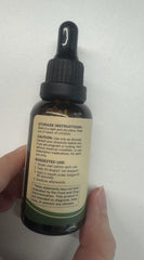 Net weight and suggested use information on label